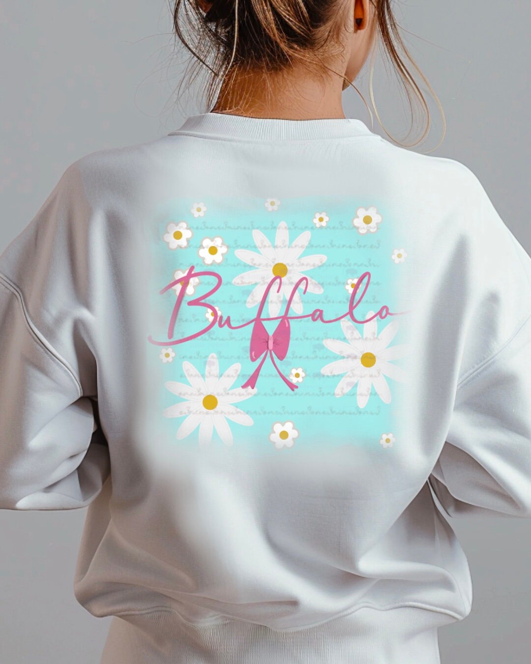 Buffalo Daisies and Bow