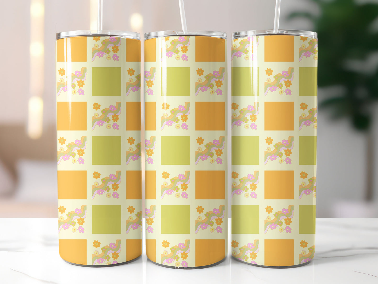 Groovy Retro Seamless Pattern