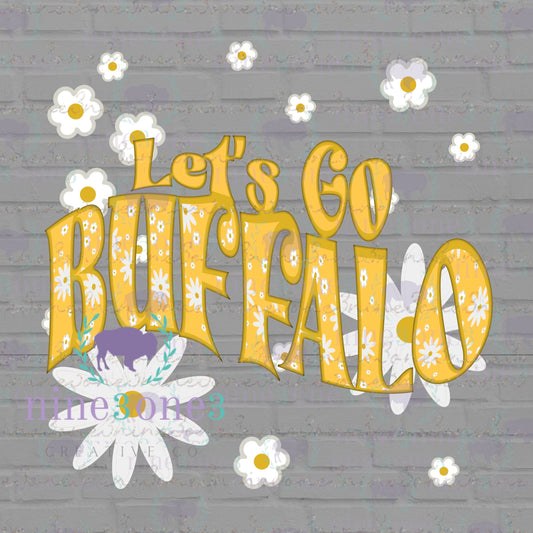 Let's Go Buffalo | Daisies